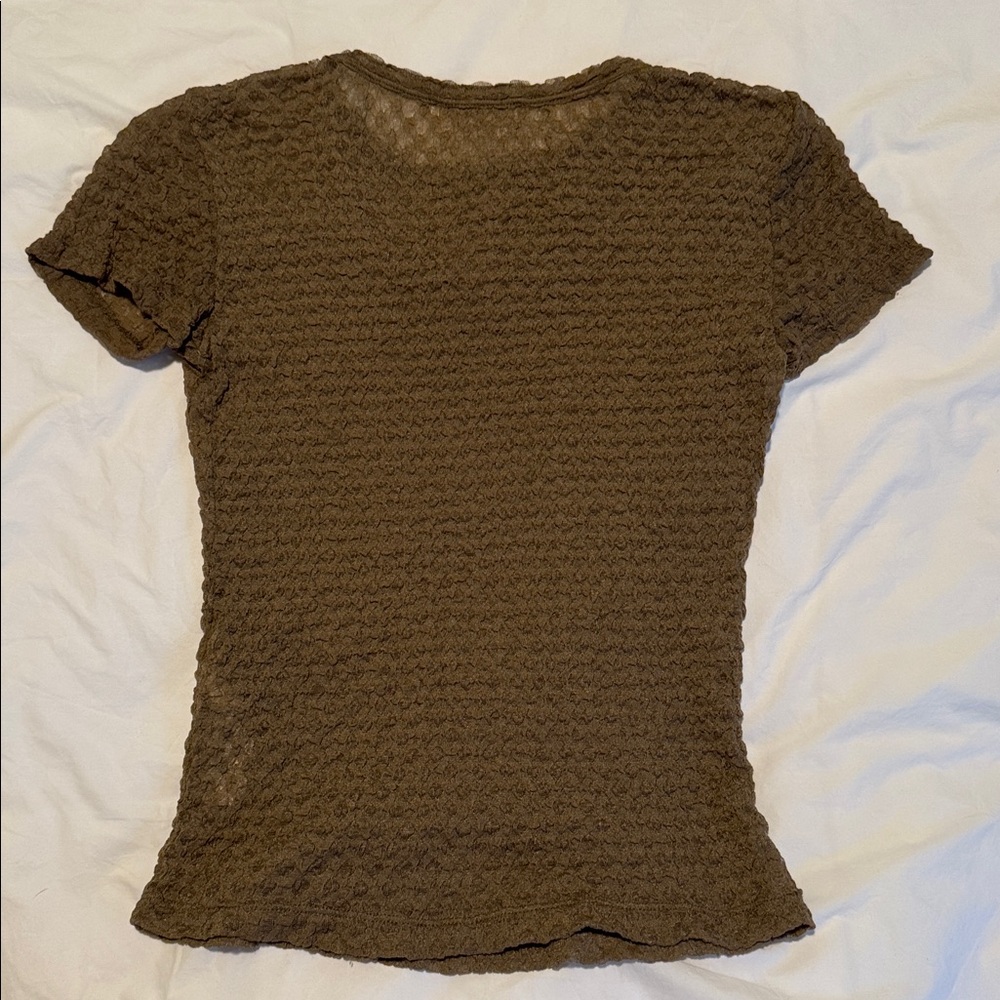 Frame Textured Top - Picture 5 of 6